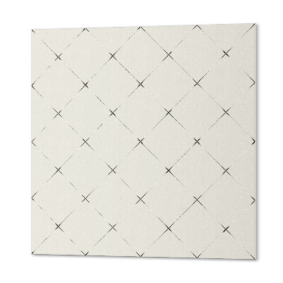 Vinyl wandbekleding Ruitgeometrie in een minimalistische stijl