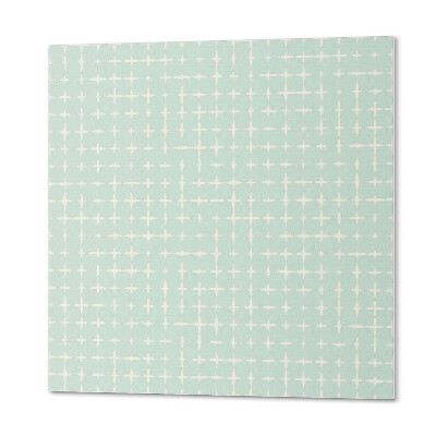 Wandbekleding vinyl Geometrie van lijnen met kruisjes