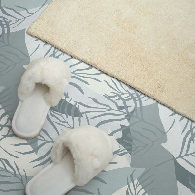 Pvc wandpaneel Tropische bladeren in een artistieke benadering