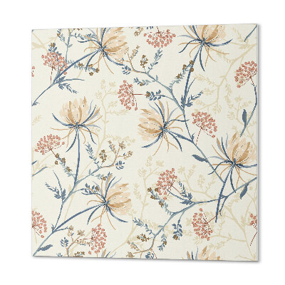 Wandbekleding vinyl Bloemen in een artistieke stijl