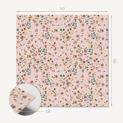 Wandbekleding vinyl Bloemmotief