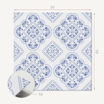 Vinyl wandbekleding Chique artistiek motief