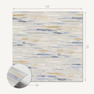 Vinyl wandbekleding Complexe gestreepte patronen