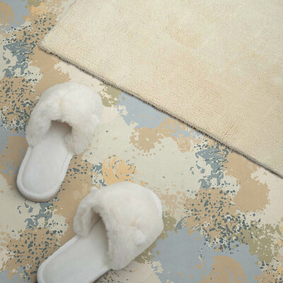 Wandbekleding vinyl Dynamische spots met unieke vormen