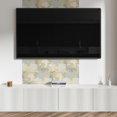 Wandbekleding vinyl Dynamische spots met unieke vormen