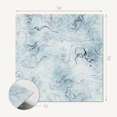 Vinyl wandbekleding Artistiek patroon dat marmer imiteert