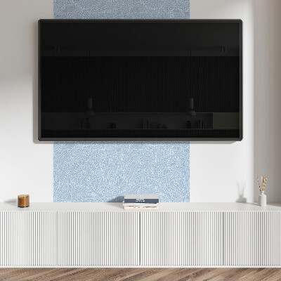 Wandbekleding vinyl Golven met een bladmotief