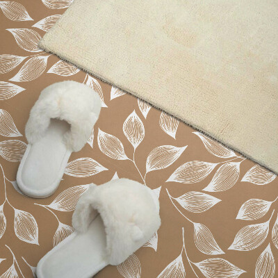 Vinyl wandbekleding Bladmotief op de textuur