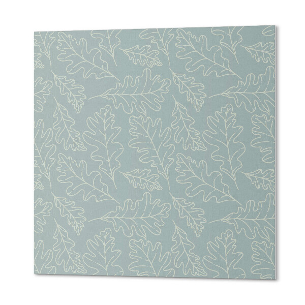 Pvc wandpaneel Bladmotief op een lichte achtergrond