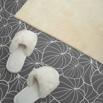 Vinyl wandbekleding Bladontwerp in een verfijnde vorm