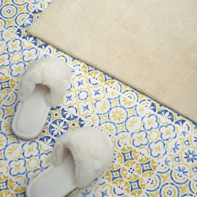 Vinyl wandbekleding Mozaïekdecoraties met ornamenten