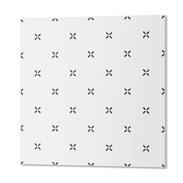 Pvc wandpaneel Stijlvol kruissteekpatroon