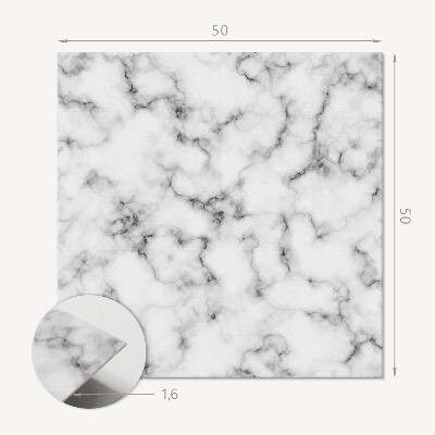 Pvc wandpaneel Elegant marmer met subtiele aderen