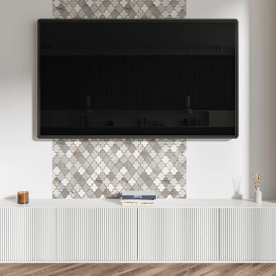 Wandbekleding vinyl Mozaïek-stijl geometrie