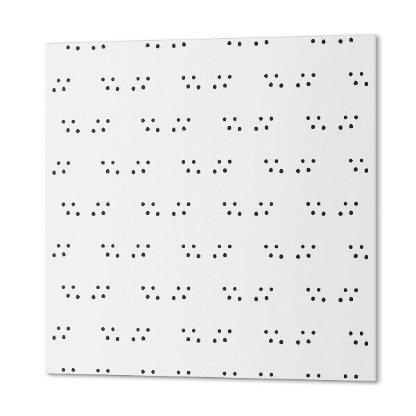 Wandbekleding vinyl Stippen in een harmonieuze opstelling