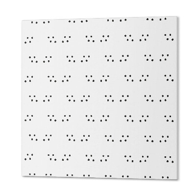 Wandbekleding vinyl Stippen in een harmonieuze opstelling