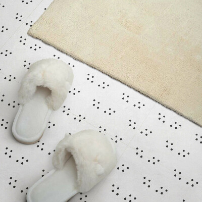 Wandbekleding vinyl Stippen in een harmonieuze opstelling