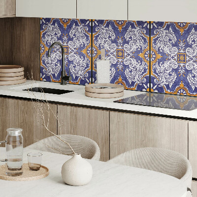 Vinyl wandbekleding Ornamenten in bloemstijl