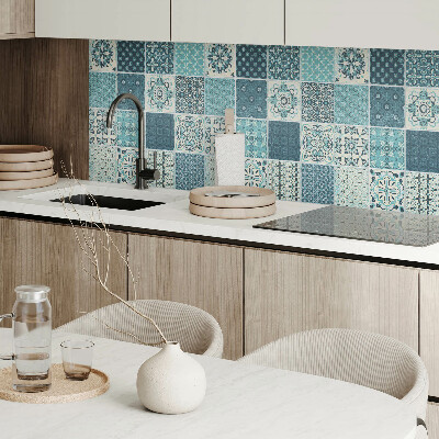 Pvc wandpaneel Mozaïekvormen in geometrische stijl