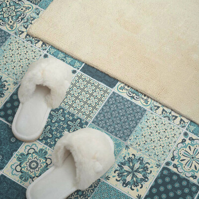 Pvc wandpaneel Mozaïekvormen in geometrische stijl