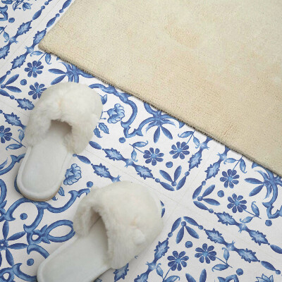 Vinyl wandbekleding Decoratief bloemenmotief