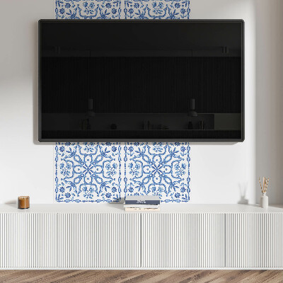 Vinyl wandbekleding Decoratief bloemenmotief