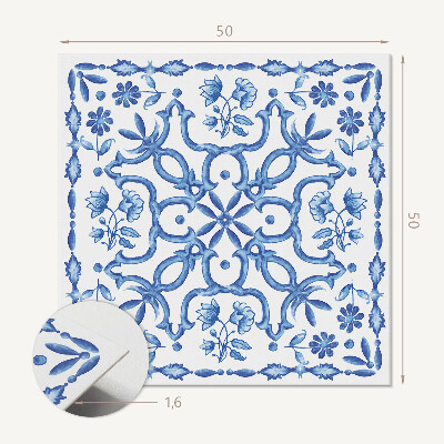 Vinyl wandbekleding Decoratief bloemenmotief