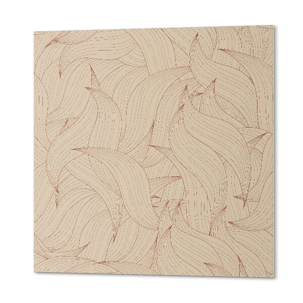 Pvc wandpaneel Gebogen lijnpatroon