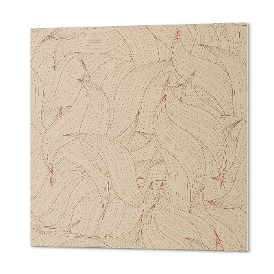 Pvc wandpaneel Gebogen lijnpatroon