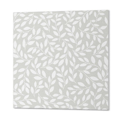 Vinyl wandbekleding Elegant bladpatroon