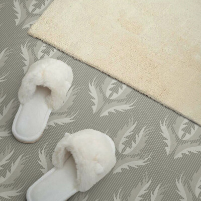 Wandbekleding vinyl Een verfijnd bloemenmotief