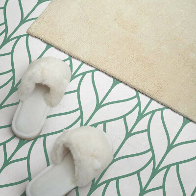 Vinyl wandbekleding Bladpatroon in balans