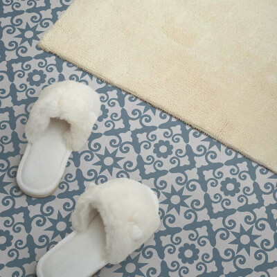 Pvc wandpaneel Stijlvolle ornamenten met een bloemenmotief