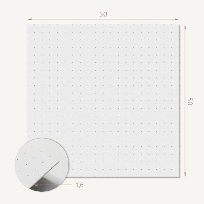 Vinyl wandbekleding Puntrasterpatroon