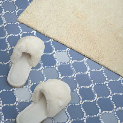 Wandbekleding vinyl Artistieke mozaïek in de vorm van bogen