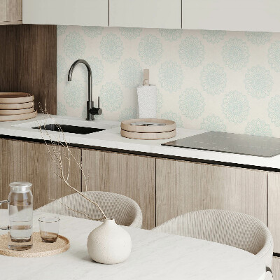 Pvc wandpaneel Achtergrond met een bloemenpatroon