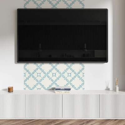 Vinyl wandbekleding Meshweefsels in een artistieke stijl