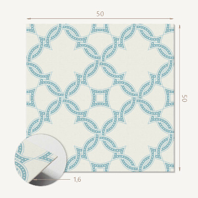 Vinyl wandbekleding Meshweefsels in een artistieke stijl