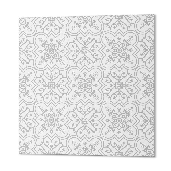 Pvc wandpaneel Decoratief bloemenpatroon met ornamenten