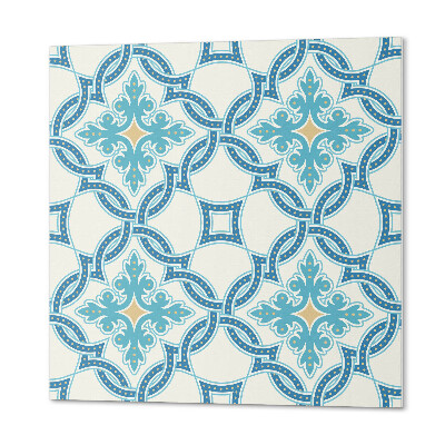 Vinyl wandbekleding Arabesque-stijl patroon