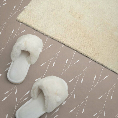 Pvc wandpaneel Een lichtpatroon met elementen uit de natuur