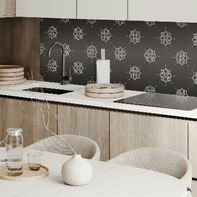 Vinyl wandbekleding Bloemenpatroon