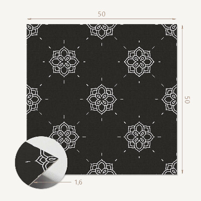 Vinyl wandbekleding Bloemenpatroon