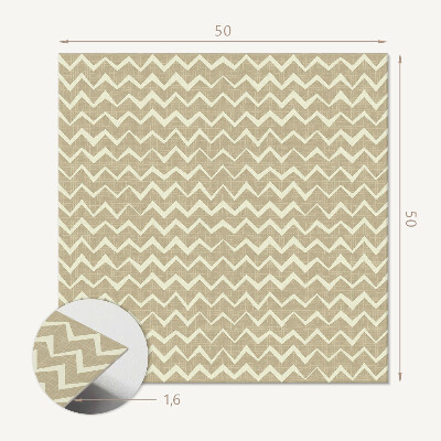 Wandbekleding vinyl Zigzag textuurpatroon