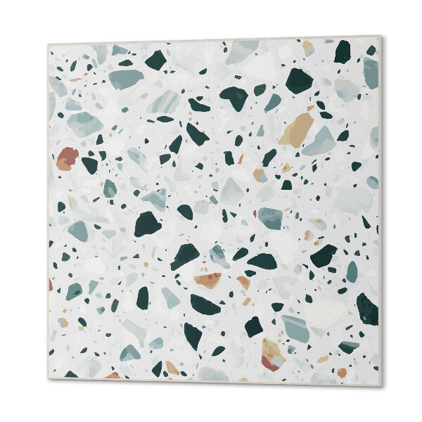 Pvc wandpaneel Steenpatroon met delicate elementen