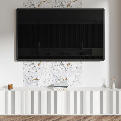 Wandbekleding vinyl Marmer met elegante aderen