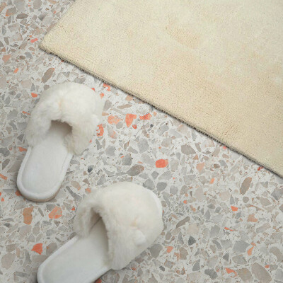 Vinyl wandbekleding Patroon met stenen elementen