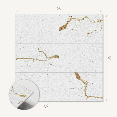 Wandbekleding vinyl Hedendaags marmerpatroon