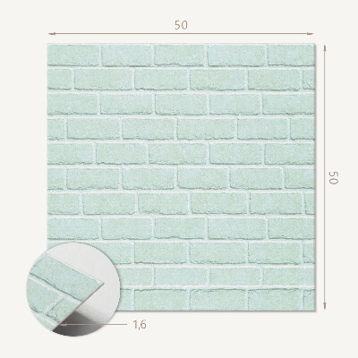 Vinyl wandbekleding Rustiek baksteenpatroon