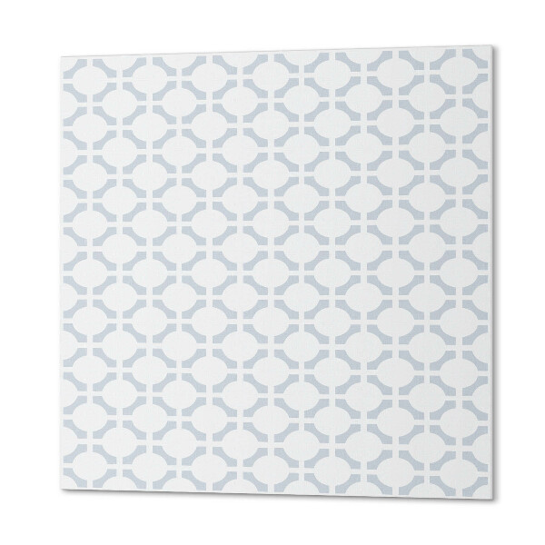 Vinyl wandbekleding Abstracte ovale vormen in de geometrie